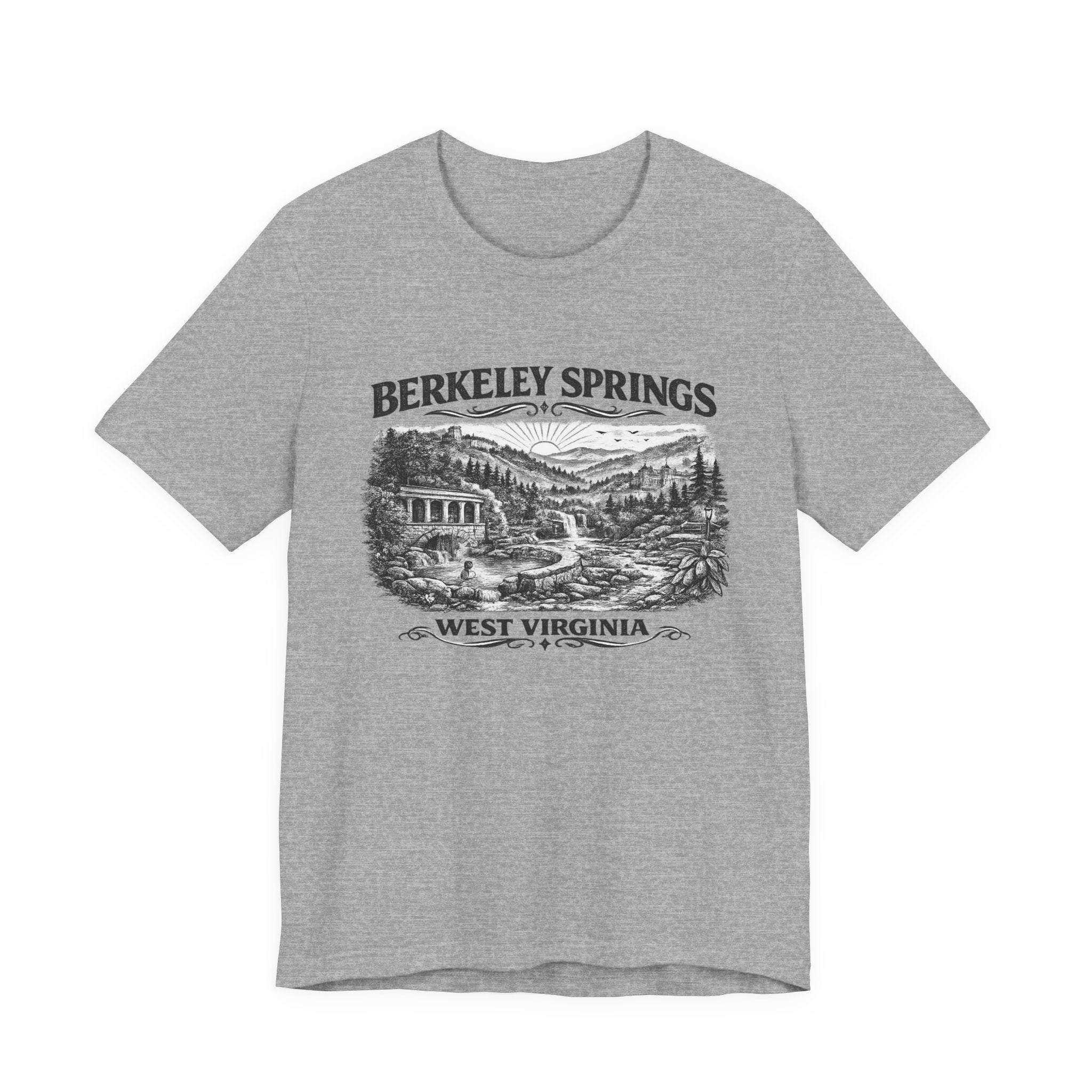 Berkeley Springs West Virginia Vintage Graphic Tee