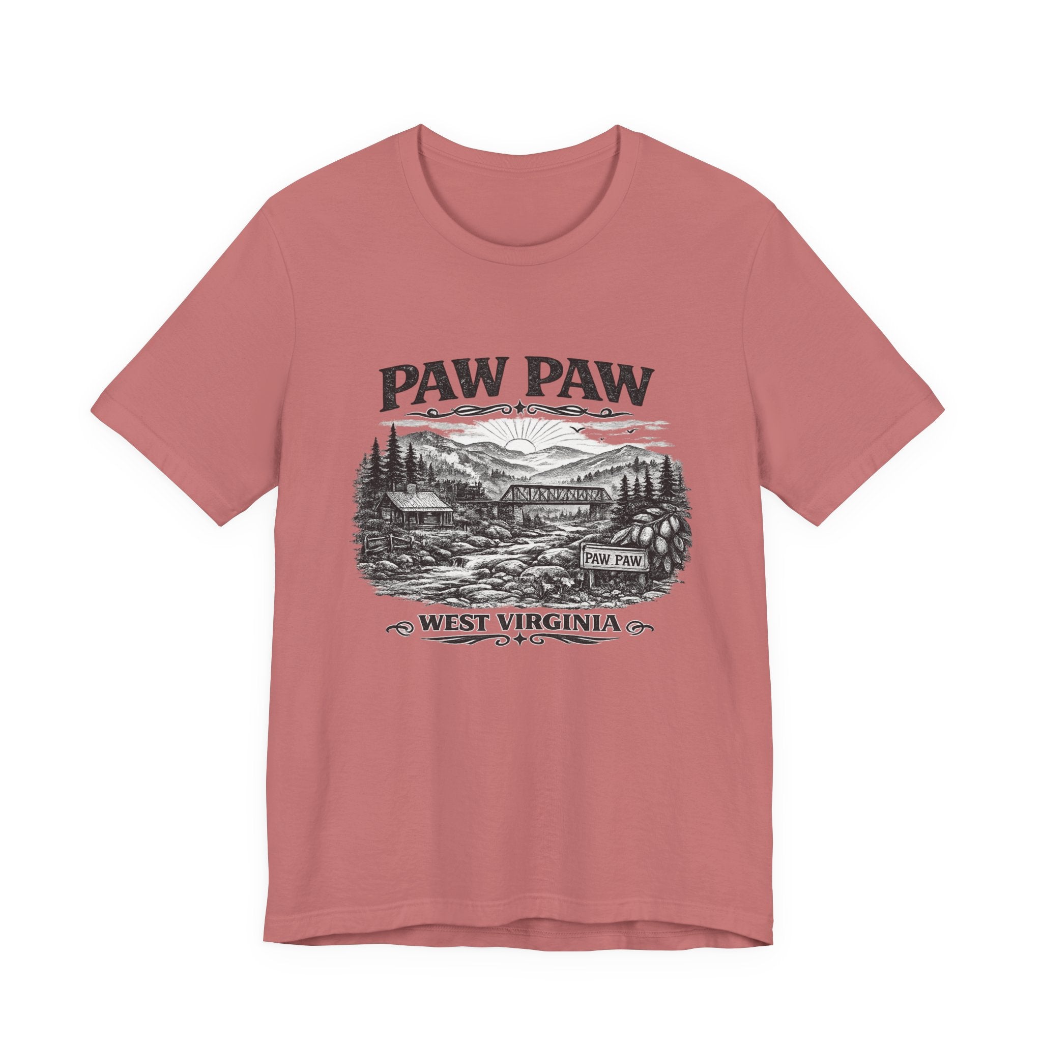 Paw Paw West Virginia Scenic T-Shirt