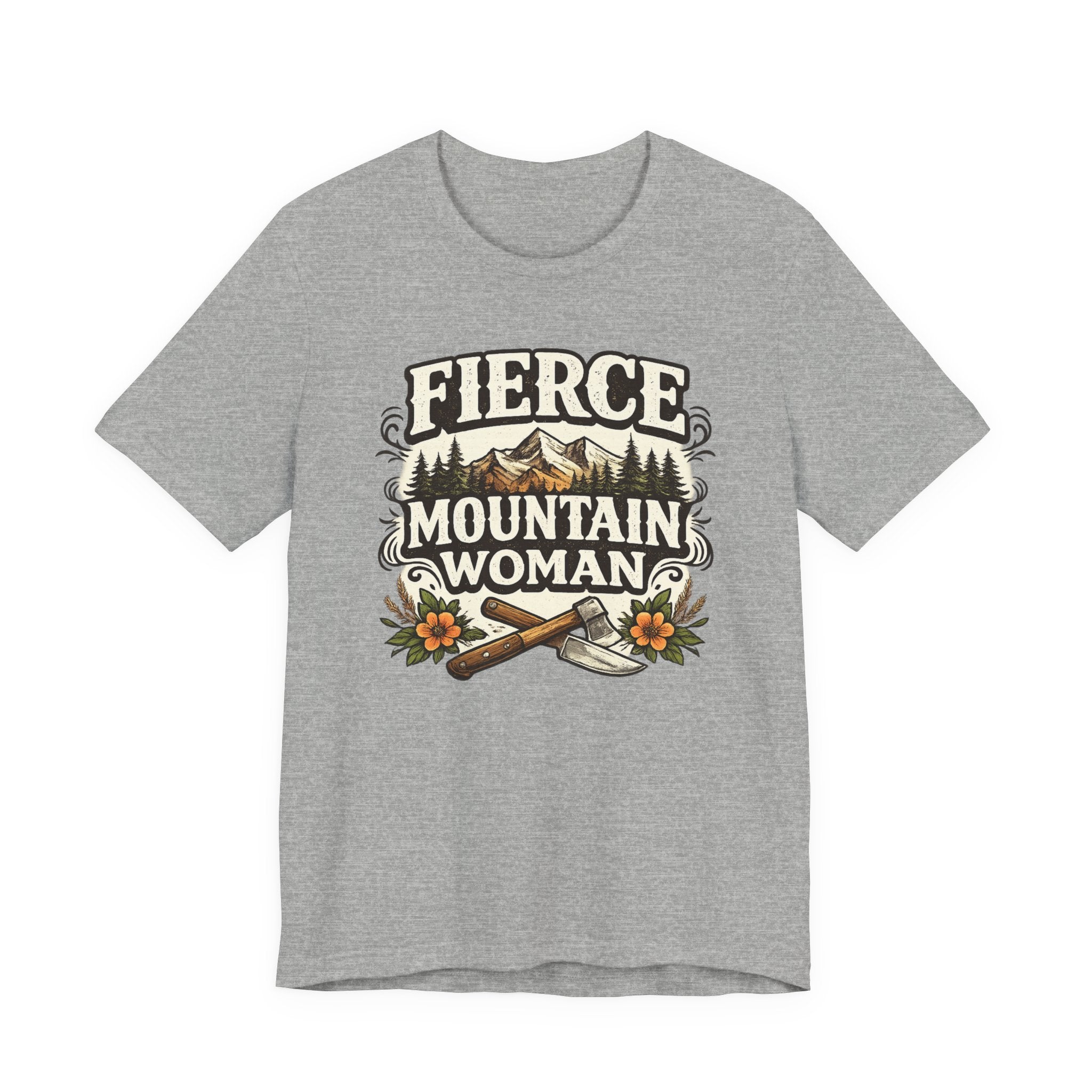 Fierce Mountain Woman T-Shirt