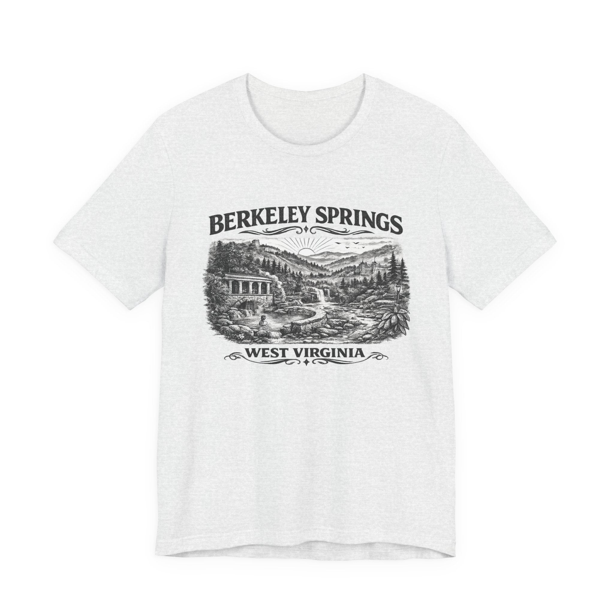 Berkeley Springs West Virginia Vintage Graphic Tee