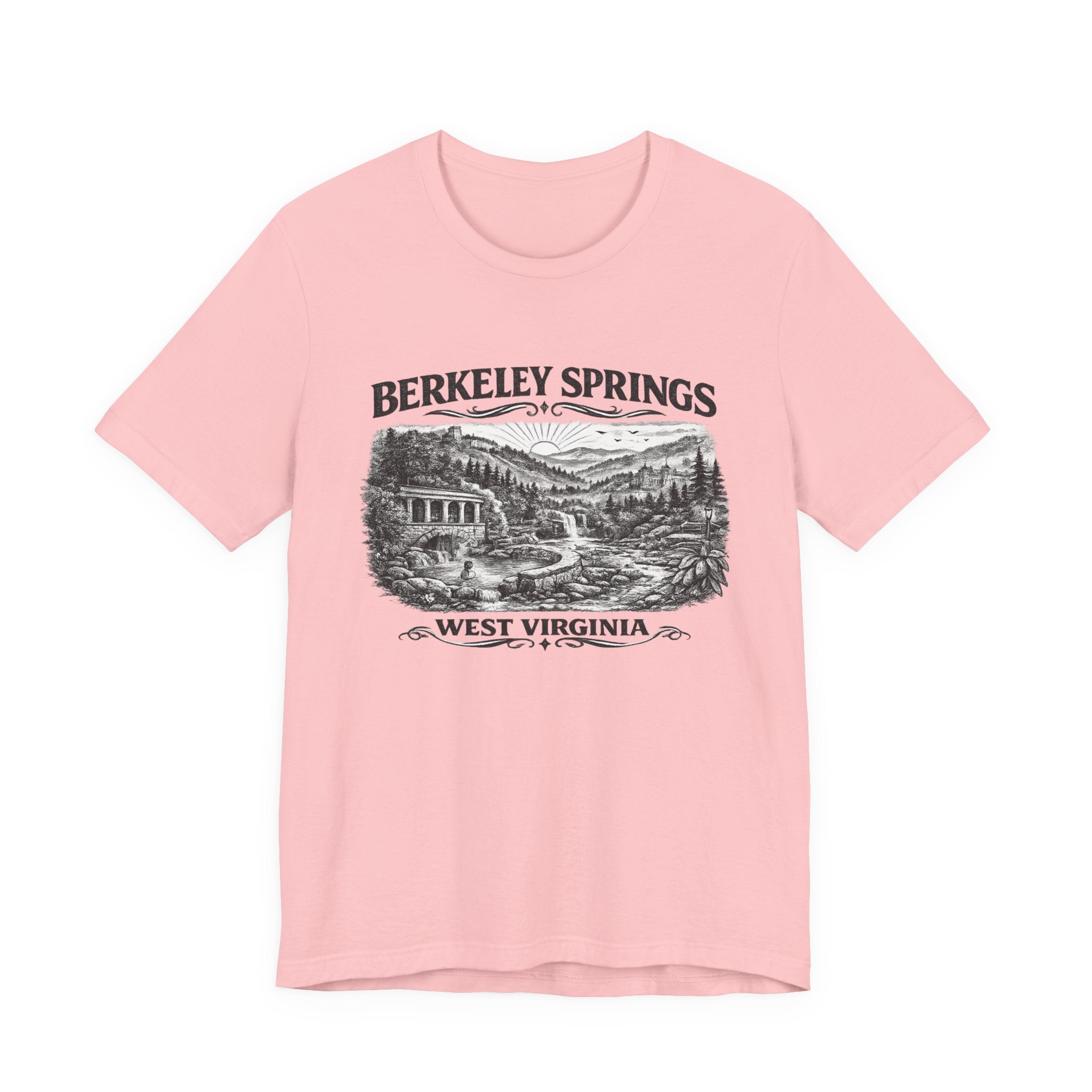Berkeley Springs West Virginia Vintage Graphic Tee