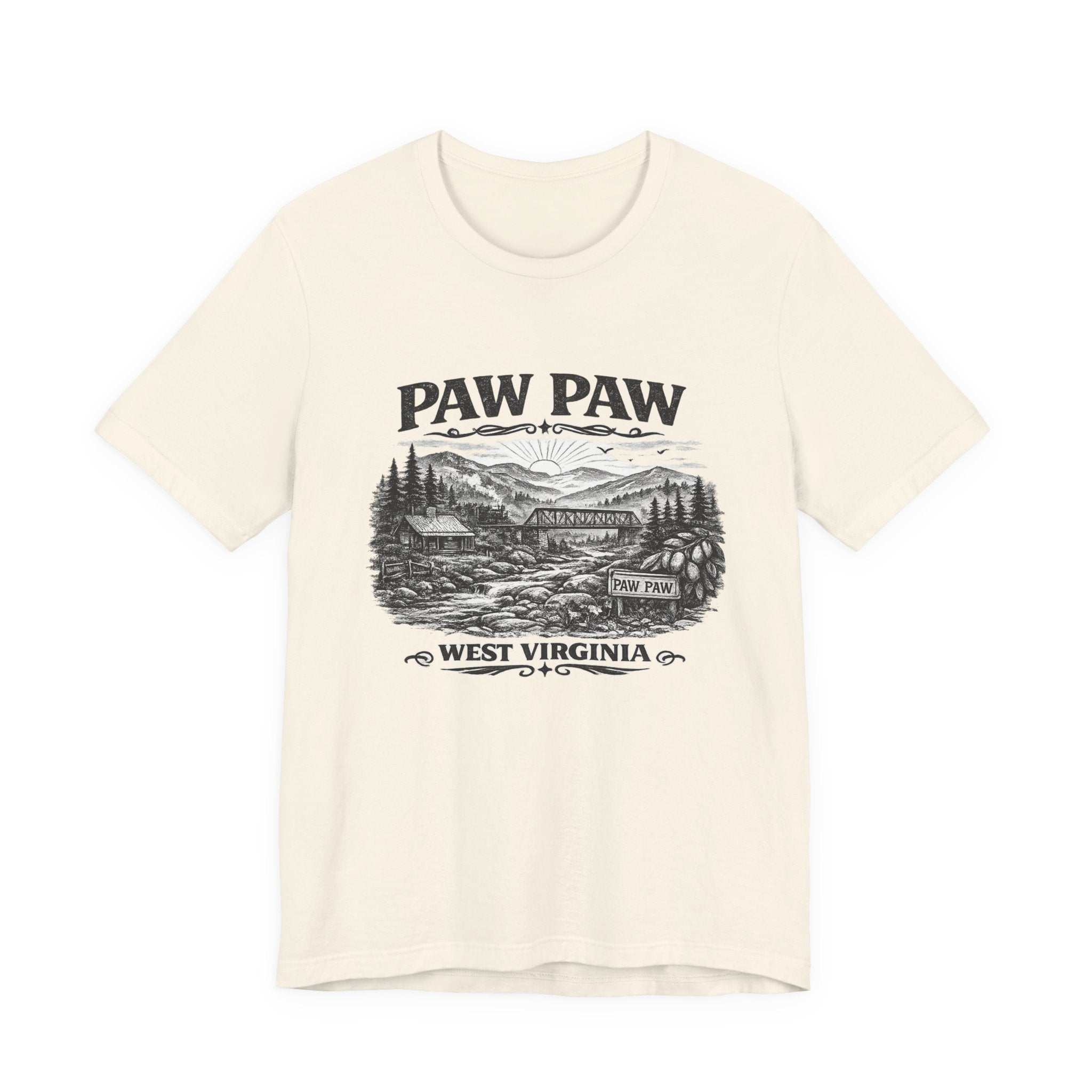 Paw Paw West Virginia Scenic T-Shirt