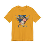 Merica Highland Cow T-Shirt