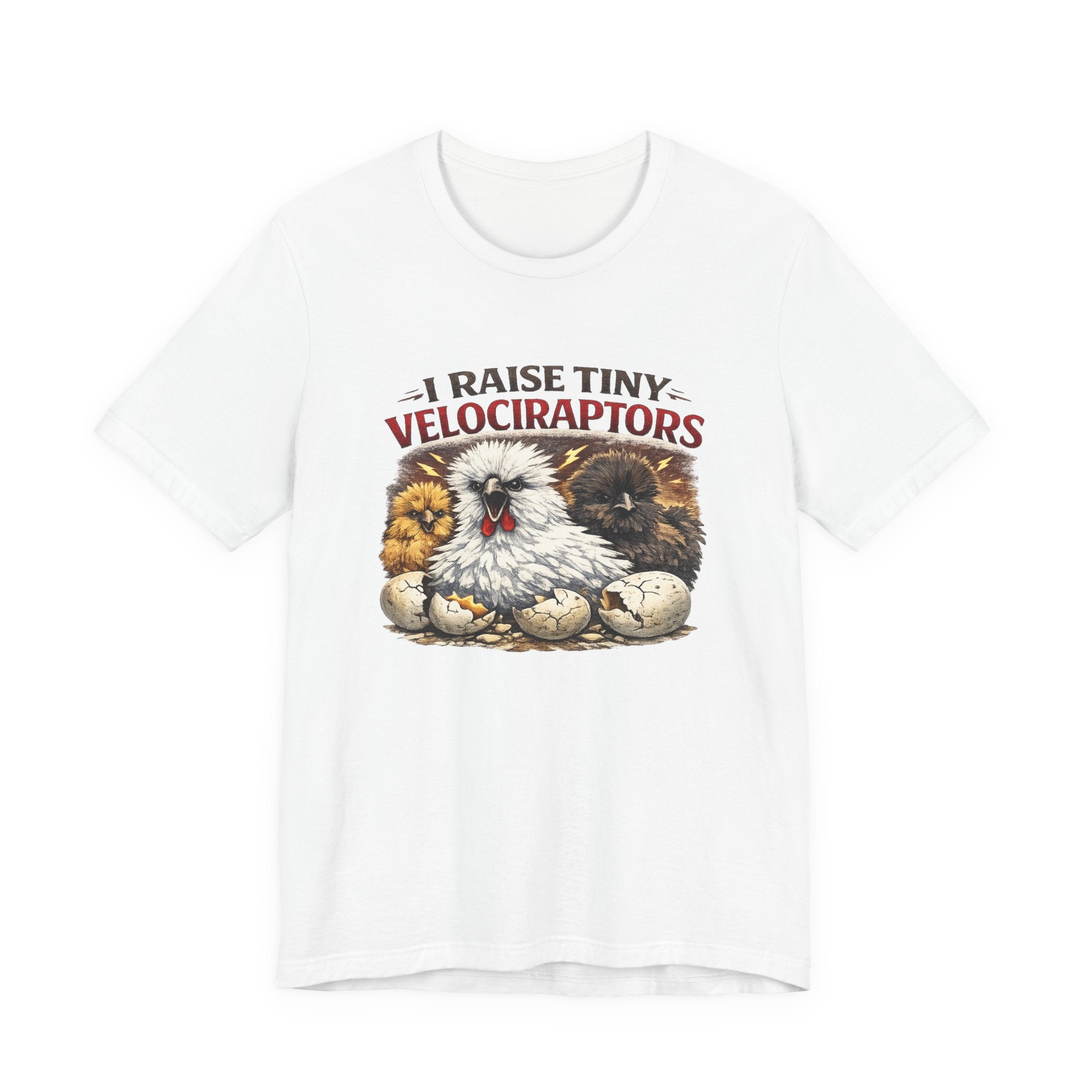 I Raise Tiny Velociraptors Tee