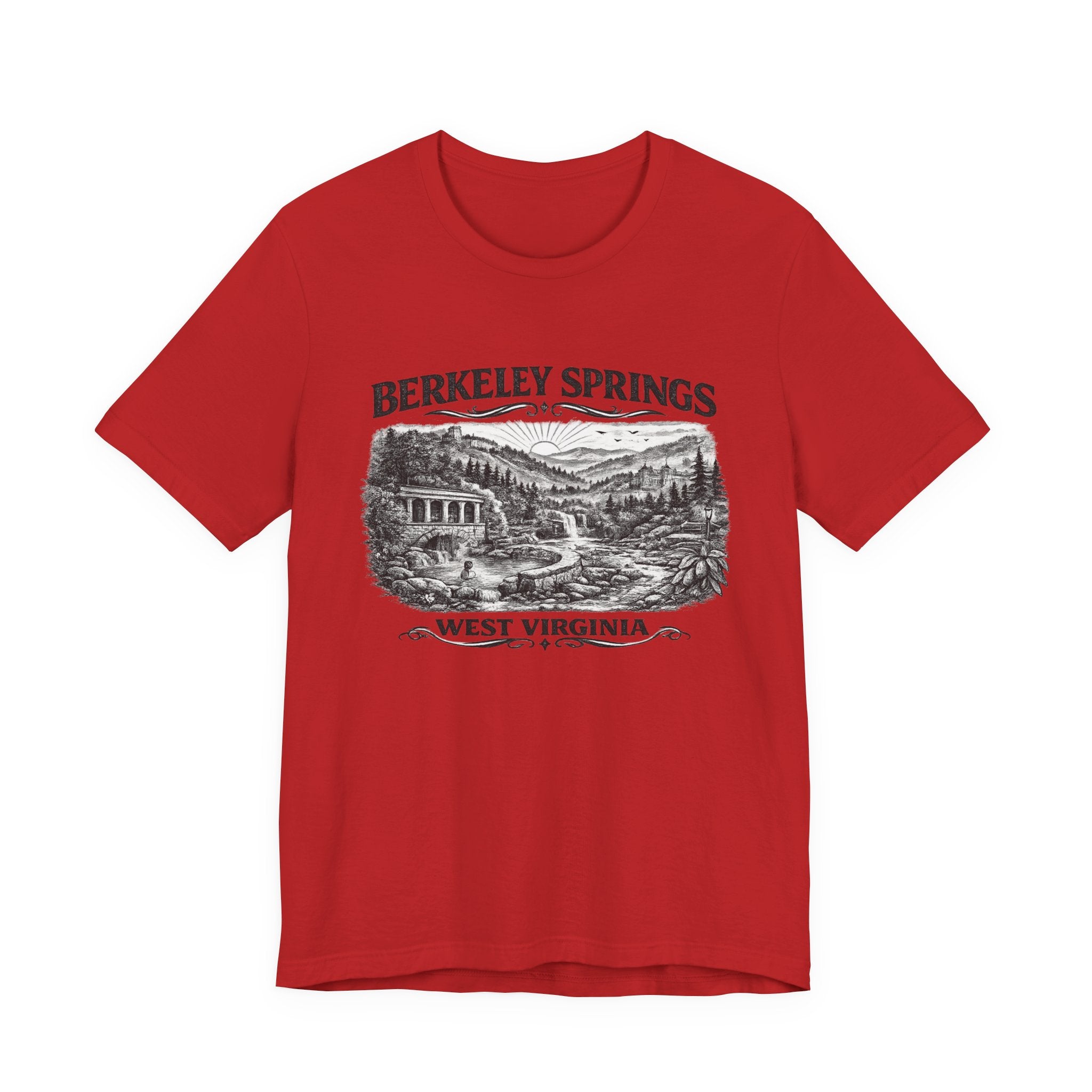 Berkeley Springs West Virginia Vintage Graphic Tee