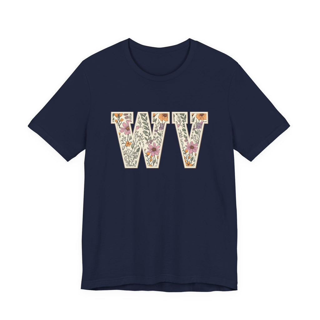 WV Botanical Letter Shirt