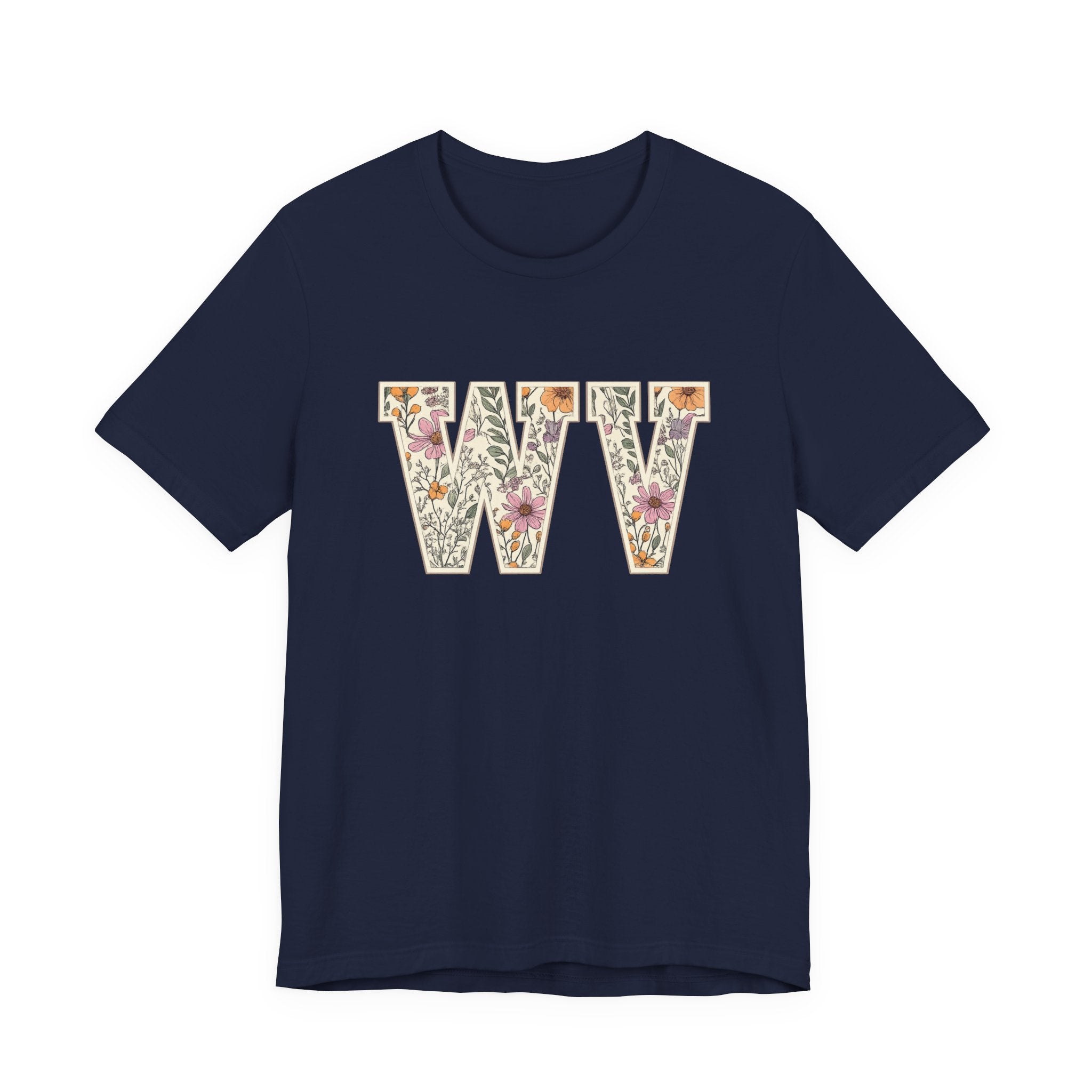WV Botanical Letter Shirt