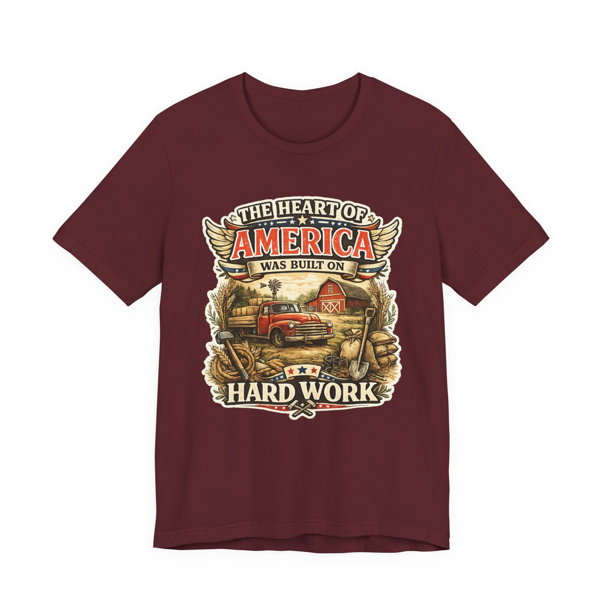 Hard Work America Tee