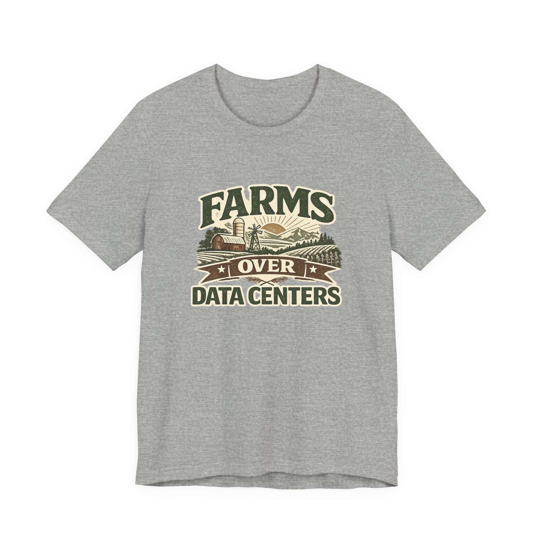 Farms Over Data Centers Tee
